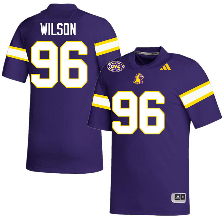 Tennessee Tech Golden Eagles #96 Gavin Wilson College Football Jerseys,Uniforms-Purple